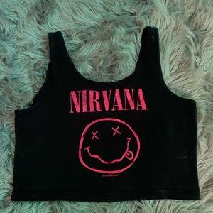 Nirvana crop top